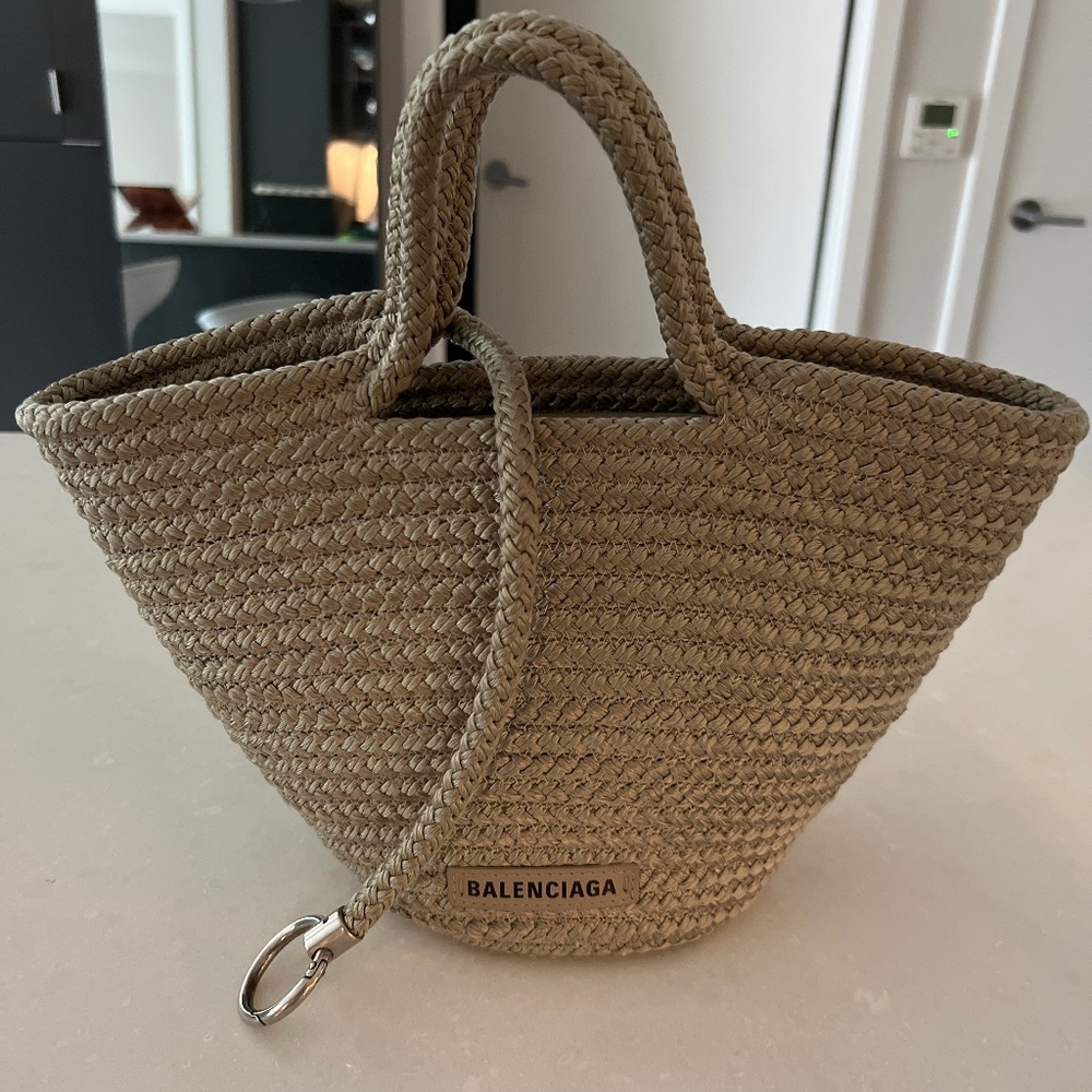 Balenciaga Ibiza Small Basket Bag